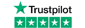 5 STerne Bewertung bei Trustpilot